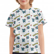 Pokemon Druddigon Tee Shirt T-Shirt Short Sleeve - Druddigon Character Series Art