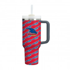 Adelaide Crows Football Club Quencher H2.0 FlowState Stanley Tumbler 40oz 1.18L - Adelaide Football Club Medley Monogram Wordmark