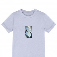 Maserati Tee Shirt T-Shirt Short Sleeve - Maserati MC20 Silver Back Front View Poster