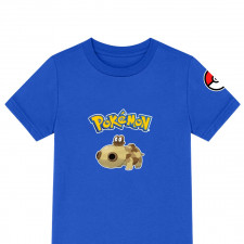 Pokemon Hippopotas Tee Shirt T-Shirt Short Sleeve - Hippopotas Character Series Art