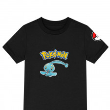 Pokemon Manaphy Tee Shirt T-Shirt Short Sleeve - Manaphy Character Series Art