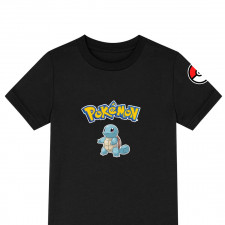 Pokemon Squirtle Tee Shirt T-Shirt Short Sleeve - Squirtle Character Series Art