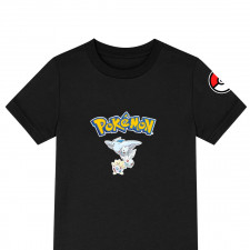 Pokemon Tee Shirt T-Shirt Short Sleeve - Togepi Togetic Togekiss Evolution Cartoon Art Series