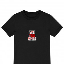 WWE Roman Reigns Tee Shirt T-Shirt Short Sleeve - Roman Reigns We The Ones Word Sticker Art