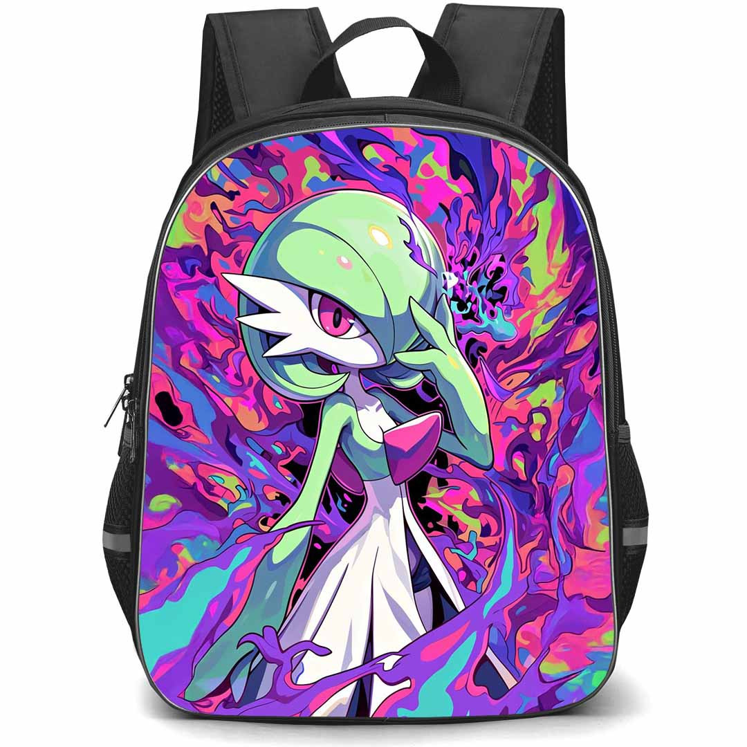Pokemon Gardevoir Backpack StudentPack - Gardevoir Pink And Purple Watercolor