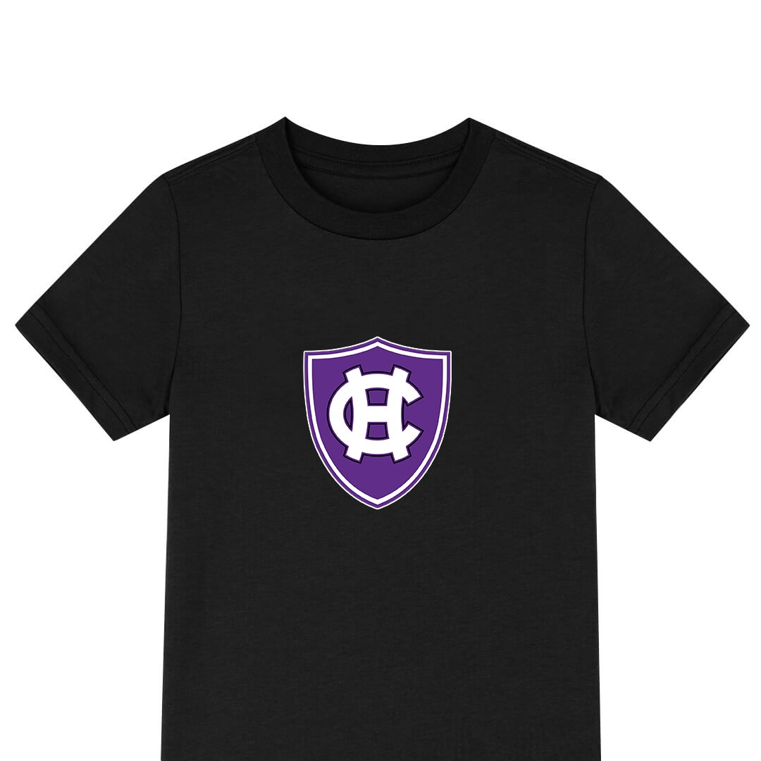 Holy Cross Crusaders Tee Shirt T-Shirt Short Sleeve - College of the Holy Cross Crusaders College Football Team Single Logo