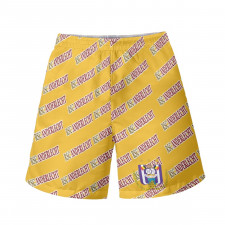 RSC Anderlecht Football Club Beach Shorts Swim Pants Swimming Trunks - Anderlecht Football Club Medley Monogram Wordmark