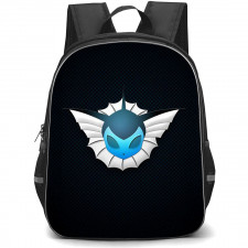 Pokemon Vaporeon Backpack StudentPack - Vaporeon Face Black Background