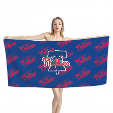 MLB Philadelphia Phillies Bath Beach Towel - Philadelphia Phillies Medley Monogram Wordmark