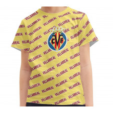 Villarreal CF Tee T-Shirt - Villarreal Football Club Medley Monogram Wordmark