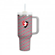 Cheltenham Town FC Quencher H2.0 FlowState Stanley Tumbler 40oz 1.18L - Cheltenham Football Club Medley Monogram Wordmark