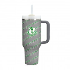 Shamrock Rovers FC Quencher H2.0 FlowState Stanley Tumbler 40oz 1.18L - Shamrock Football Club Medley Monogram Wordmark