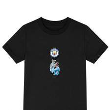 Jack Grealish Tee Shirt T-Shirt Short Sleeve - Jack Grealish Manchester City Kissing Trophy Sticker Art