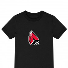 Ball State Cardinals Tee Shirt T-Shirt Short Sleeve - Ball State Cardinals College Football Team Single Logo