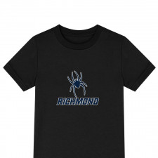Richmond Spiders Tee Shirt T-Shirt Short Sleeve - University of Richmond Spiders College Football Team Single Logo