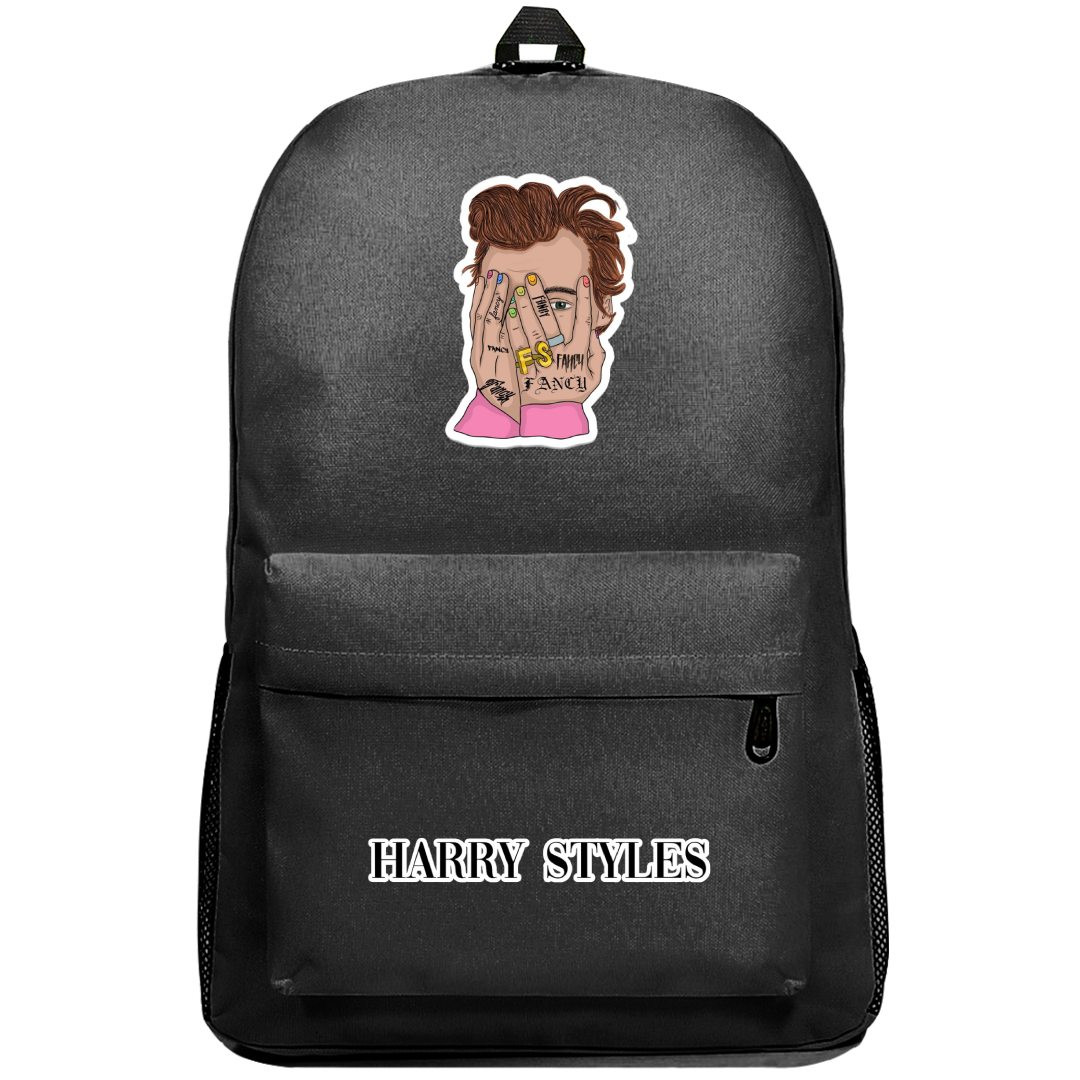Harry Style Backpack SuperPack - Harry Styles Smiley Face Nails Sticker