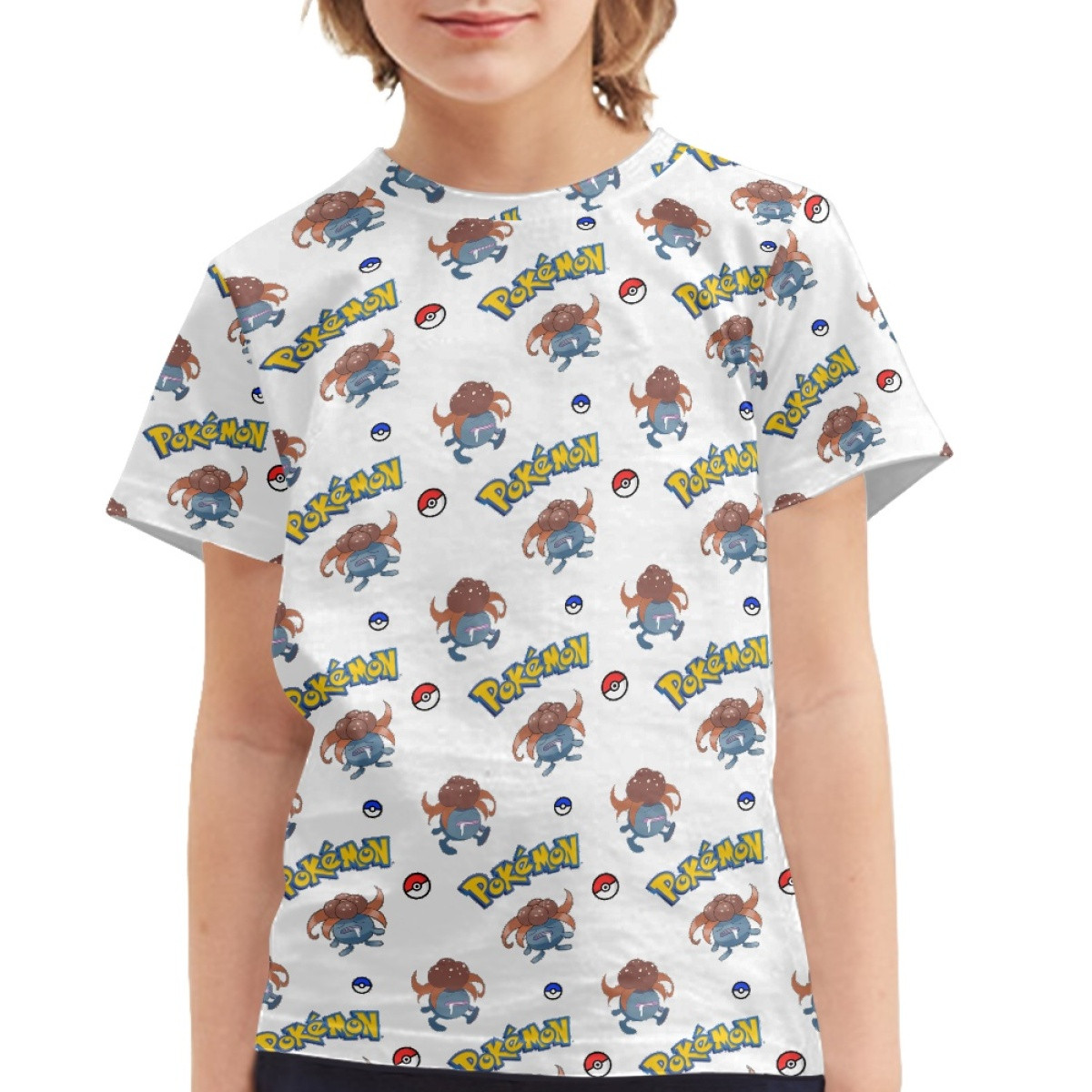 Pokemon Gloom Tee Shirt T-Shirt Short Sleeve - Gloom Character Series Art