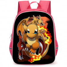 Pokemon Charmander Backpack StudentPack - Charmander Charmeleon And Charizard