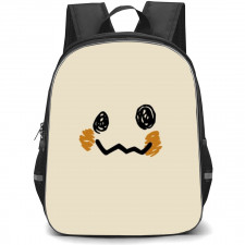 Pokemon Mimikyu Backpack StudentPack - Mimikyu Minimalist Art On Beige