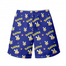 Pokemon Flittle Beach Shorts Swim Pants Swimming Trunks - Flittle Character Series Art