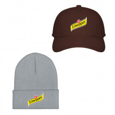 Schweppes Baseball Cap Beanie Hat - Schweppes Logo 2000-2008