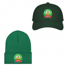 Sanrio Keroppi Baseball Cap Beanie Hat - Keroppi Sanrio Friend of The Month Sticker