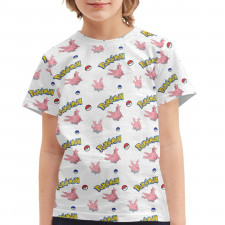 Pokemon Corsola Tee Shirt T-Shirt Short Sleeve - Corsola Character Series Art