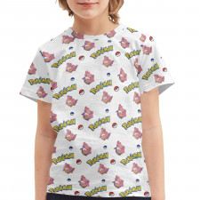 Pokemon Lickilicky Tee Shirt T-Shirt Short Sleeve - Lickilicky Character Series Art