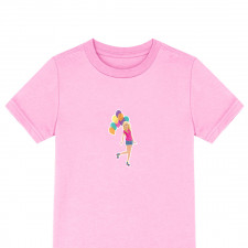 Barbie Tee Shirt T-Shirt Short Sleeve - Barbie Roller Skating