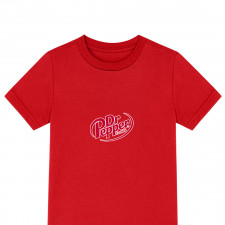 Dr Pepper Tee Shirt T-Shirt Short Sleeve - Dr Pepper Logo 2015