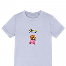 Kirby Tee Shirt T-Shirt Short Sleeve - Volcano Fire Kirby