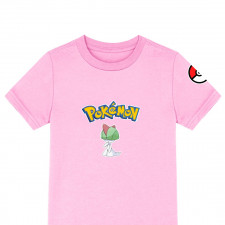 Pokemon Ralts Tee Shirt T-Shirt Short Sleeve - Ralts Character Series Art
