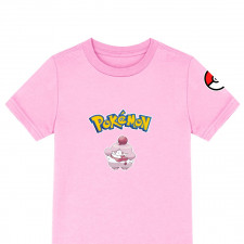 Pokemon Slurpuff Tee Shirt T-Shirt Short Sleeve - Slurpuff Character Series Art