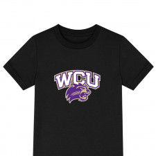 Western Carolina Catamounts Tee Shirt T-Shirt Short Sleeve - Western Carolina University Catamounts College Football Team Single Logo