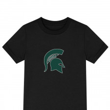 Michigan State Spartans Tee Shirt T-Shirt Short Sleeve - Michigan State Spartans College Football Team Single Logo