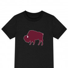 Buffaloes West Texas A&M University Tee Shirt T-Shirt Short Sleeve - Buffaloes West Texas A&M University College Football Team Single Logo