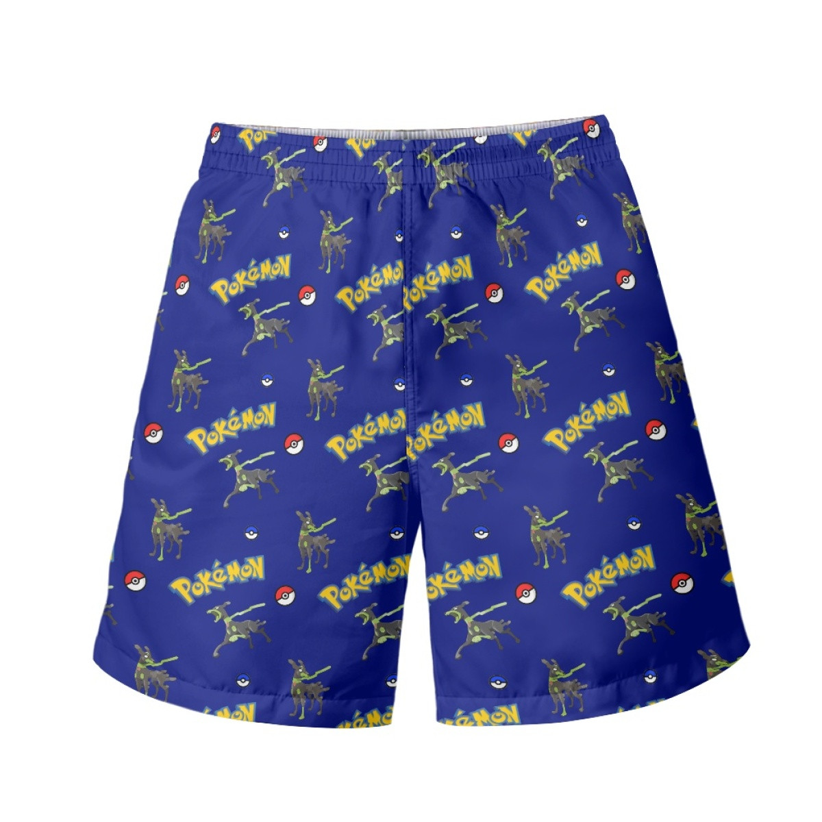 Pokemon Zygarde Beach Shorts Swim Pants Swimming Trunks - Zygarde 10% Character Series Art