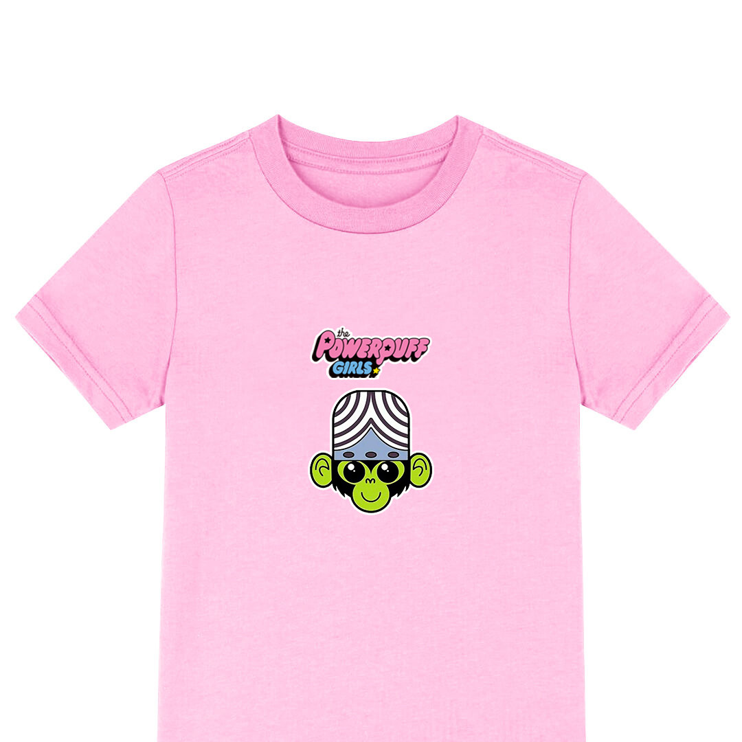 Powerpuff Girls Mojo Jojo Tee Shirt T-Shirt Short Sleeve - Mojo Jojo Character Art