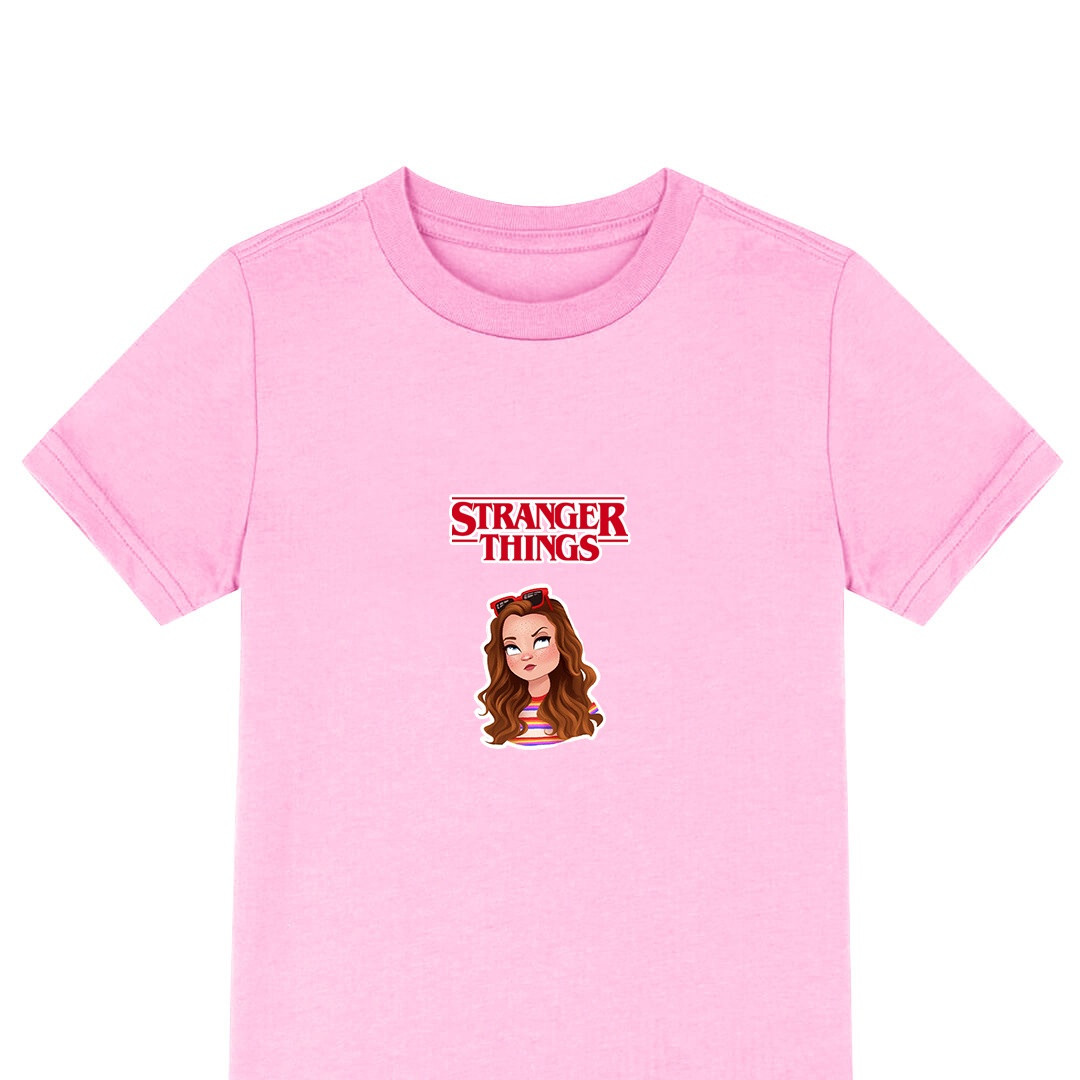 Stranger Things Max Mayfield Tee Shirt T-Shirt Short Sleeve - Max Mayfield Sticker Art