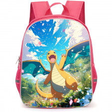 Pokemon Dragonite Backpack StudentPack - Dragonite Waving In The Field