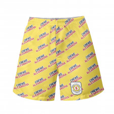 Crewe Alexandra FC Beach Shorts Swim Pants Swimming Trunks - Alexandra Football Club Medley Monogram Wordmark