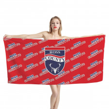 Ross County FC Bath Beach Towel - Ross Football Club Medley Monogram Wordmark