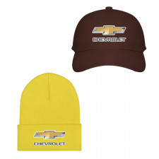 Chevrolet Baseball Cap Beanie Hat - Chevrolet Logo