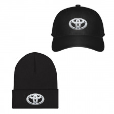Toyota Baseball Cap Beanie Hat - Toyota Symbol