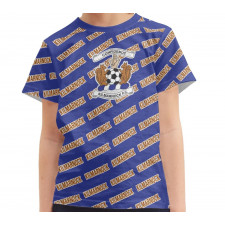 Kilmarnock FC Tee T-Shirt - Kilmarnock Football Club Medley Monogram Wordmark