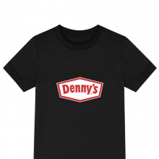 Dennys Tee Shirt T-Shirt Short Sleeve - Dennys Logo