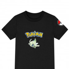 Pokemon Celebi Tee Shirt T-Shirt Short Sleeve - Celebi Character Series Art