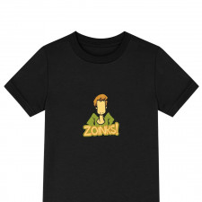 Scooby Doo Shaggy Tee Shirt T-Shirt Short Sleeve - Shaggy Zoinks Sticker