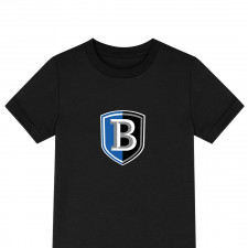 Falcons Bentley University Tee Shirt T-Shirt Short Sleeve - Falcons Bentley University College Football Team Single Logo