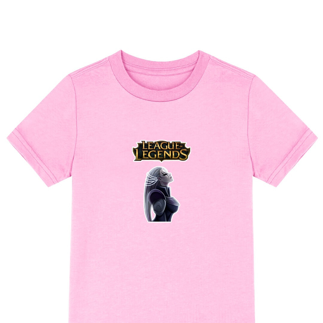 League of Legends Diana Tee Shirt T-Shirt Short Sleeve - Diana Enigmatic Lore and Skills